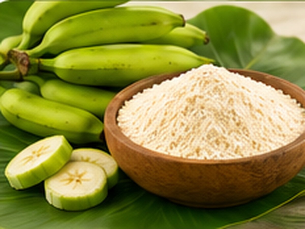 Raw banana powder
